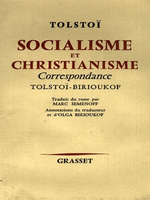 cover image of Socialisme et christianisme